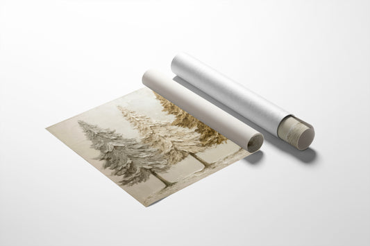 Winter Pines Share Gentle Secrets