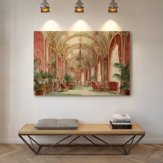 Palace Palms Grace Gilded Corridors