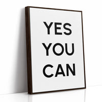 Yes You Can Bold Typography
