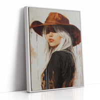 Rust And Platinum Desert Muse