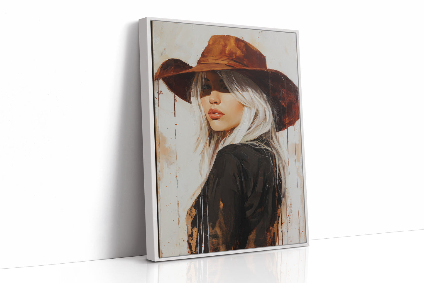 Rust And Platinum Desert Muse