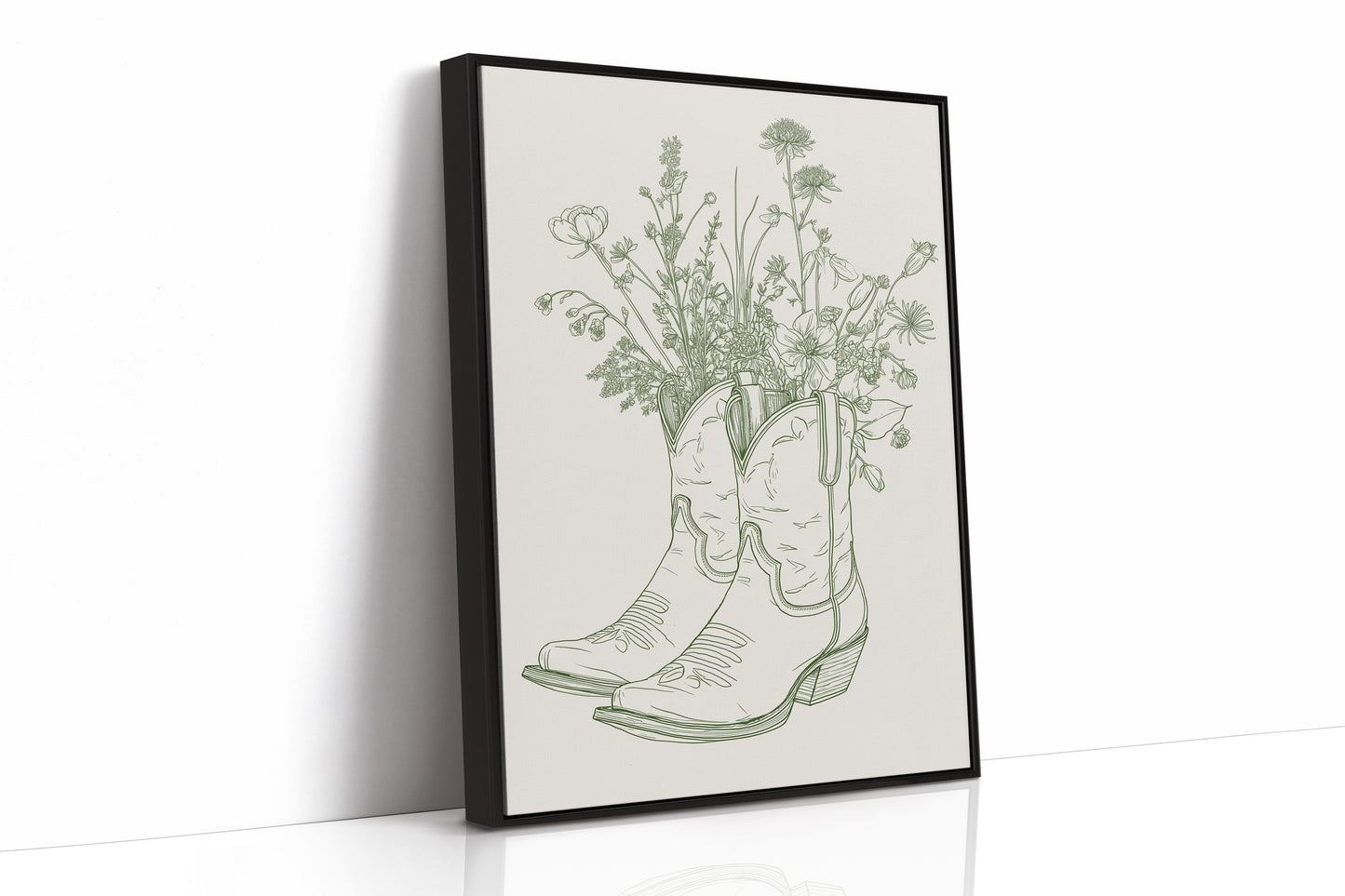 Wildflowers Dance In Leather Boots