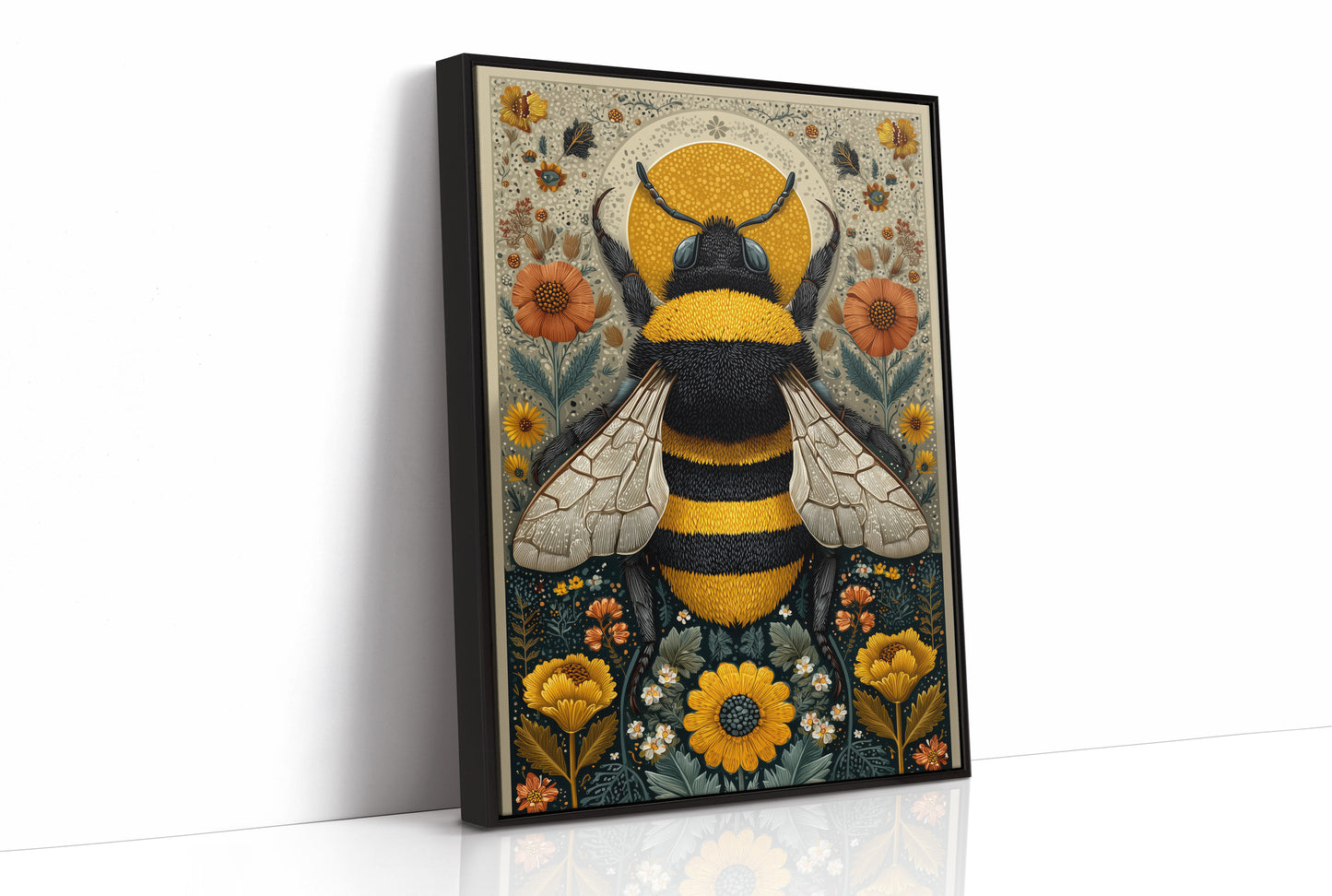 The Bumblebee Holds Court