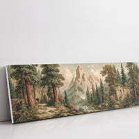 Majestic Mountain Forest Wilderness Landscape
