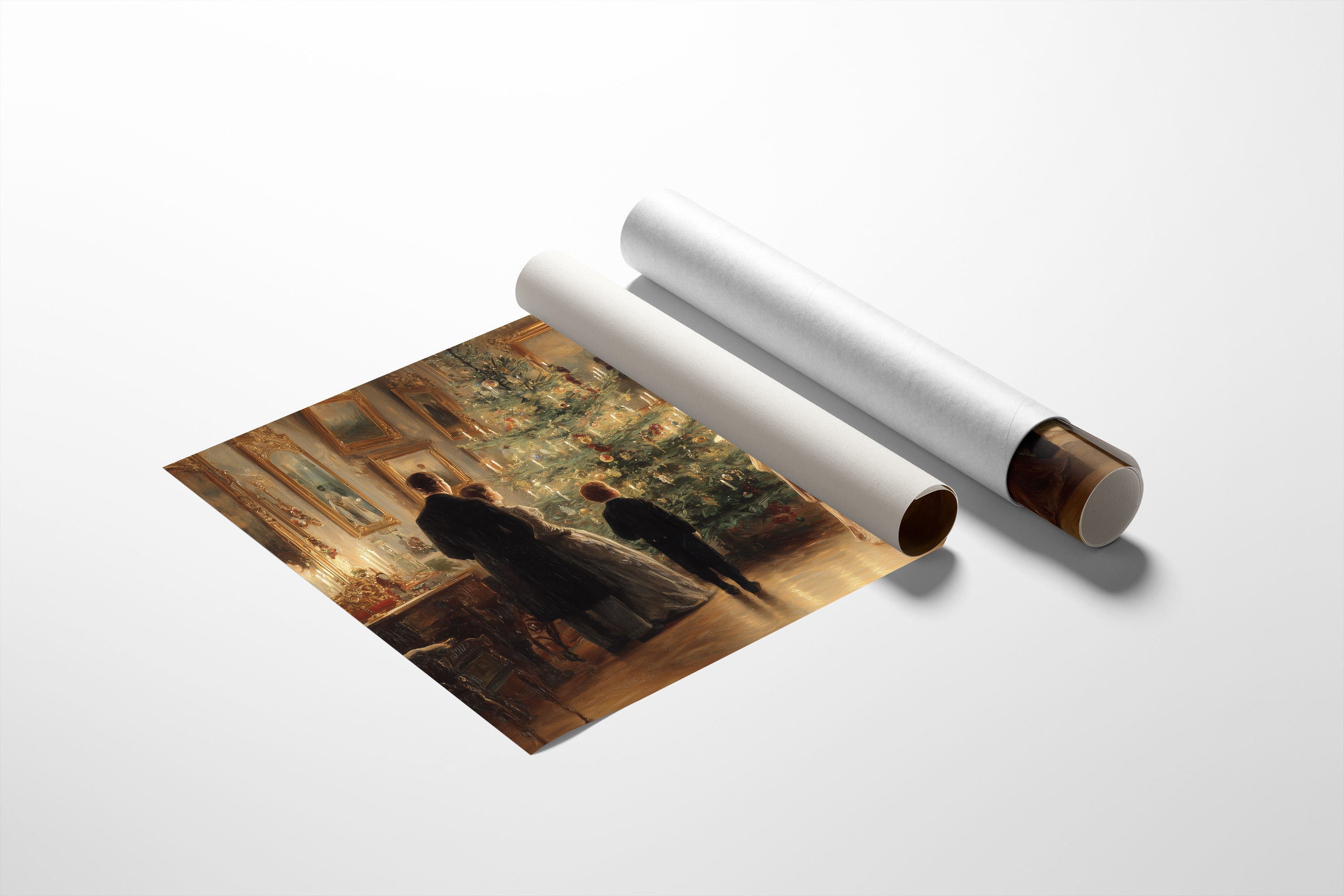 Candlelit Traditions Through Victorian Glass