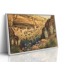 Swallows Over the Cliff Dwelling
