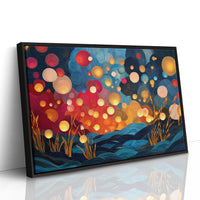 Fireflies Dance Above Midnight Waves