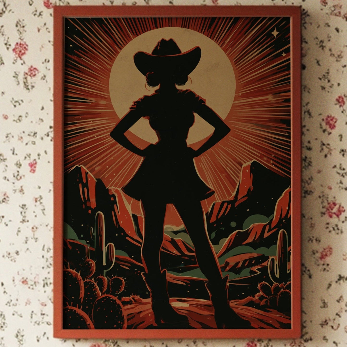 Sunset Queen Rules Her Desert Throne