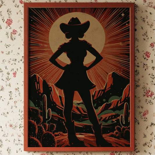 Sunset Queen Rules Her Desert Throne