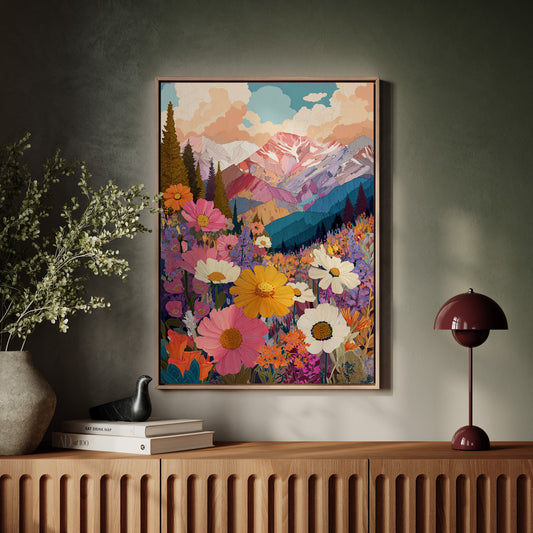 Mountains Cradle Blooming Secrets