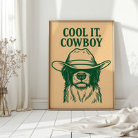 Cool It, Cowboy – Western Sass Meets Doggone Charm