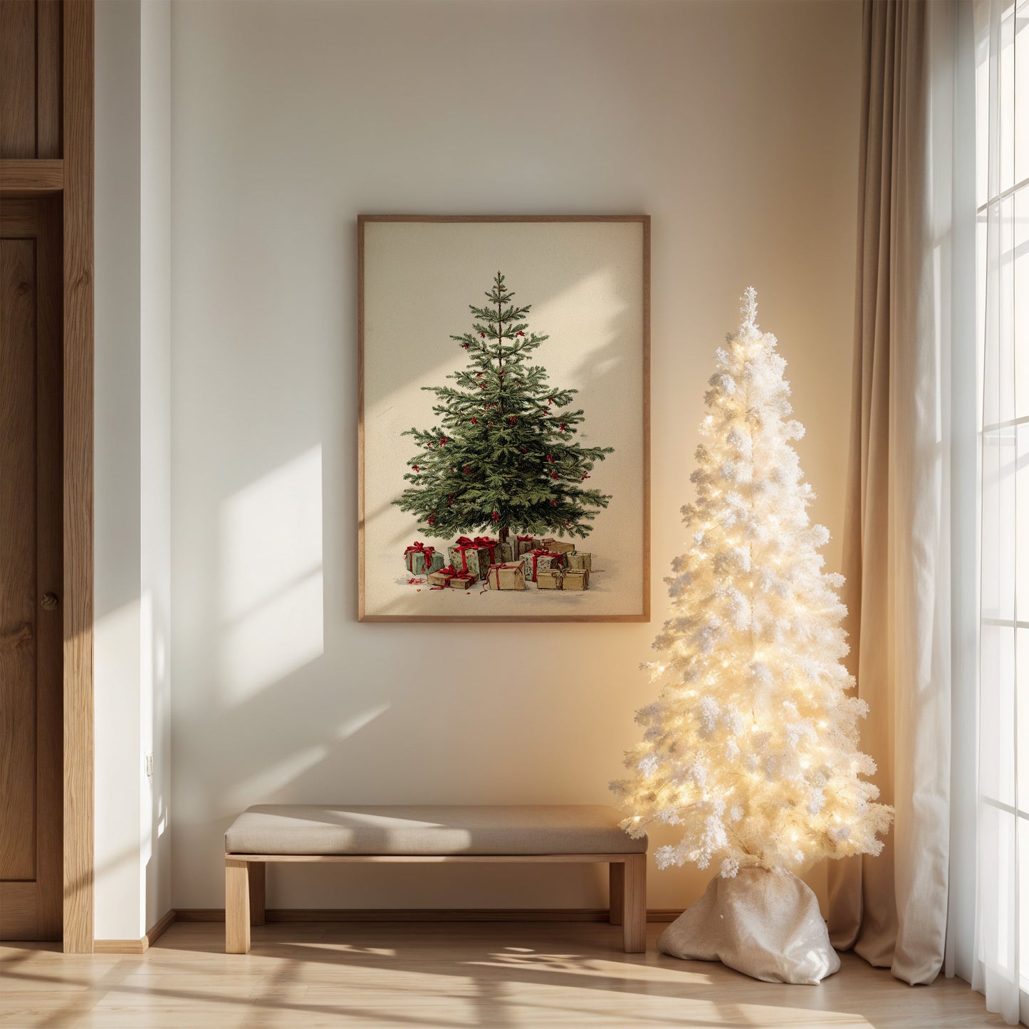 Evergreen Tales In Vintage Cream