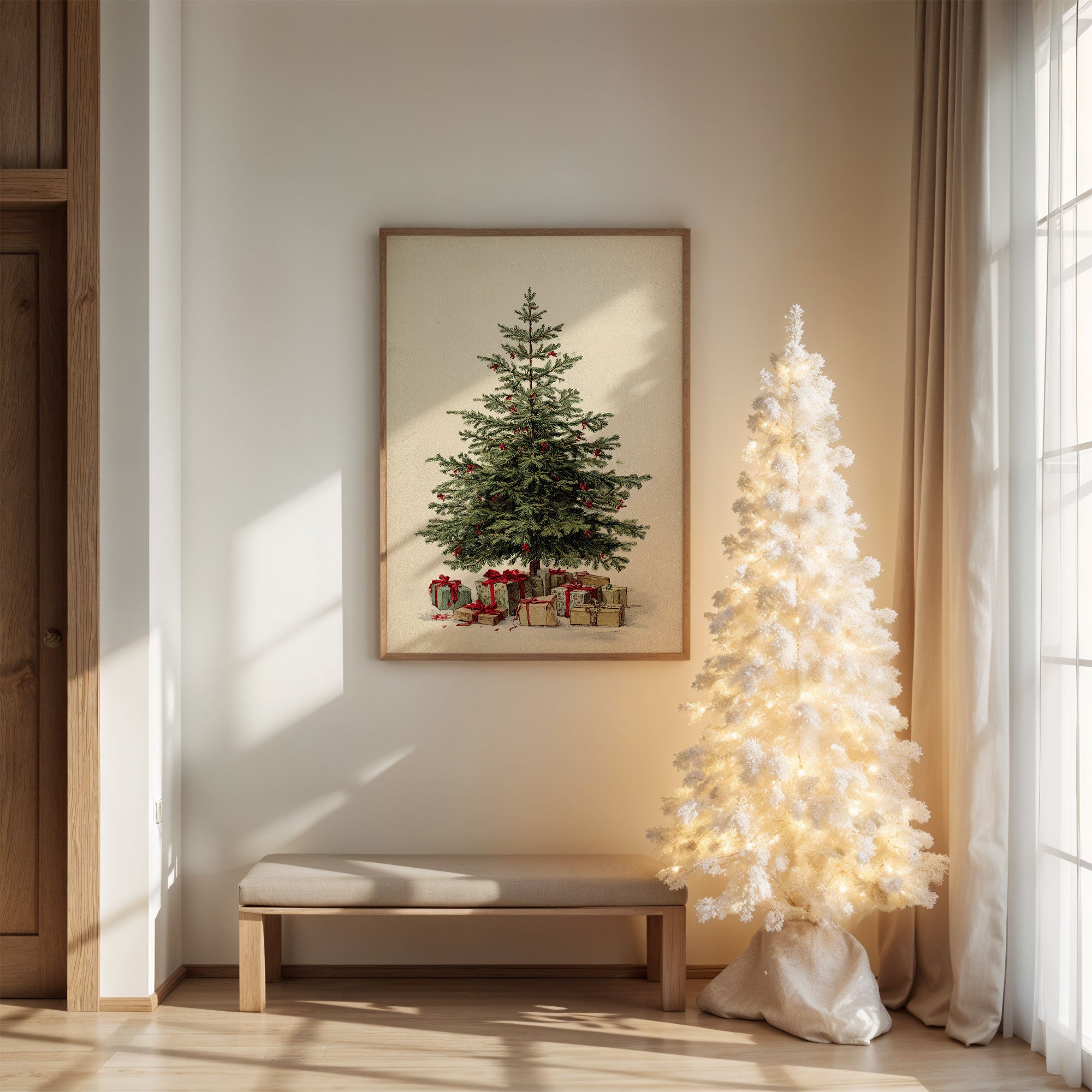 Evergreen Tales In Vintage Cream