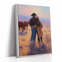 Prairie Love Under Copper Skies
