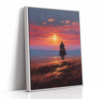 Sunset Trail To Distant Horizons