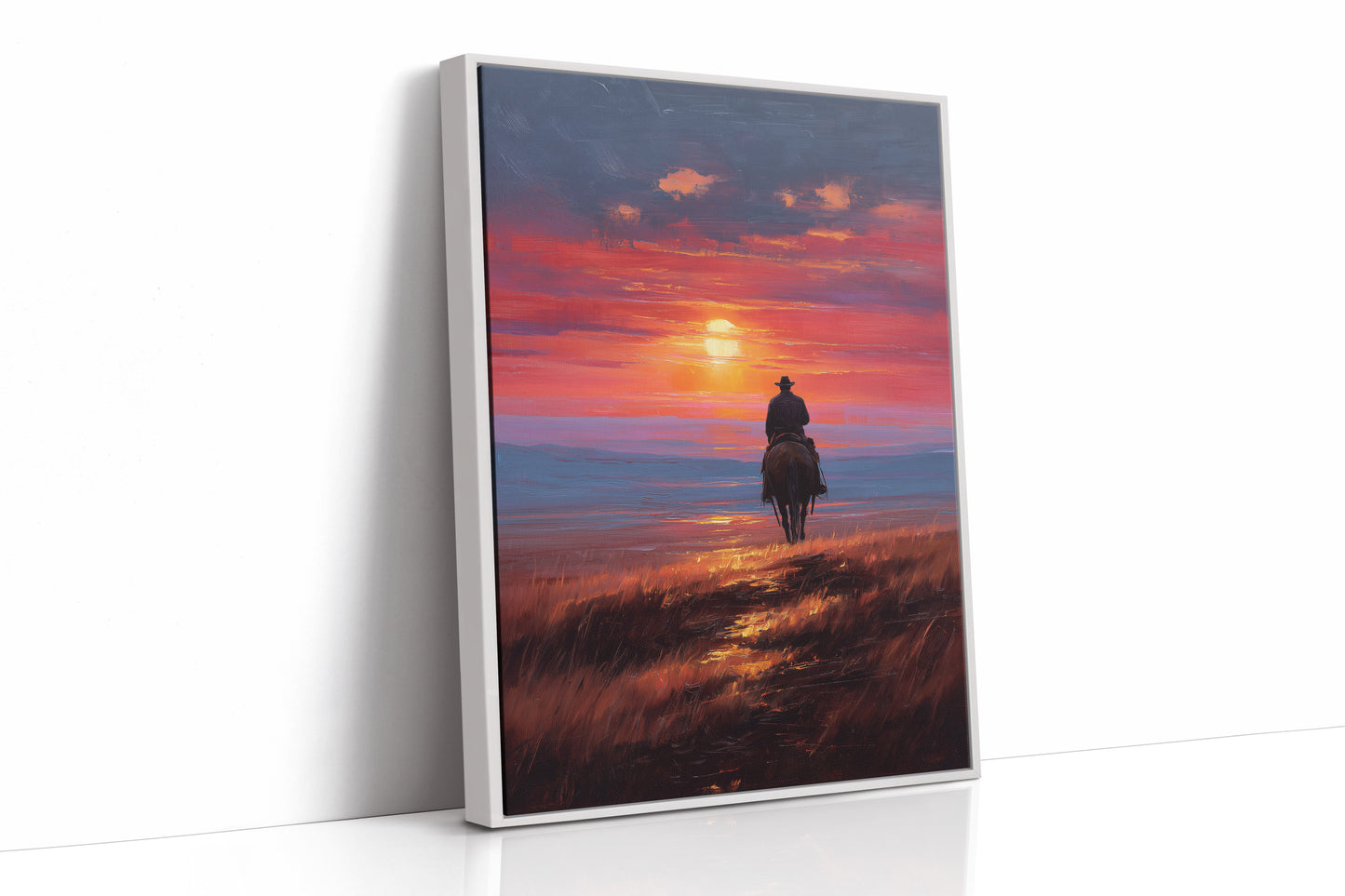Sunset Trail To Distant Horizons