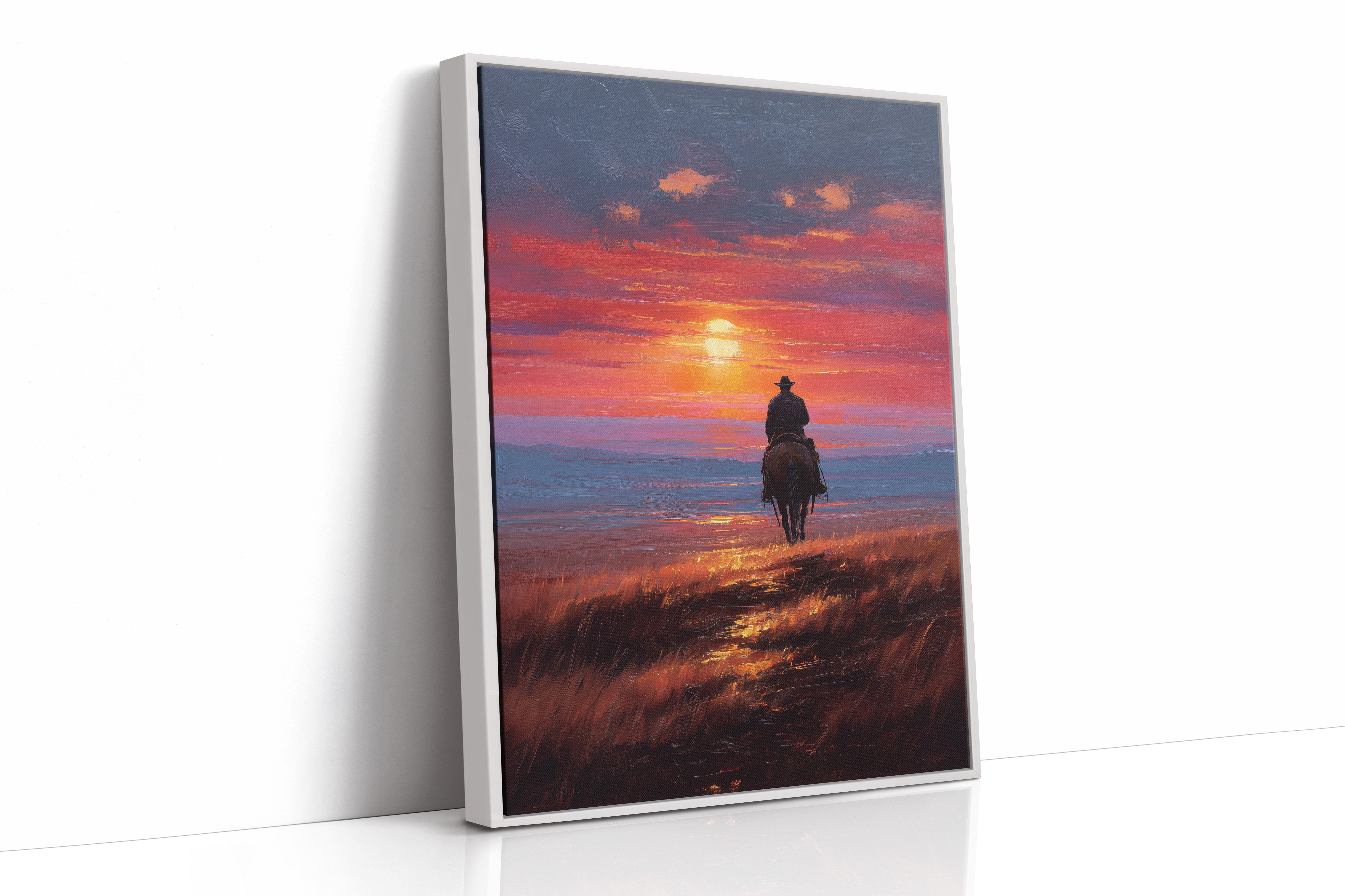 Sunset Trail To Distant Horizons