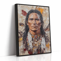 Spirit of the Plains Warrior Portrait
