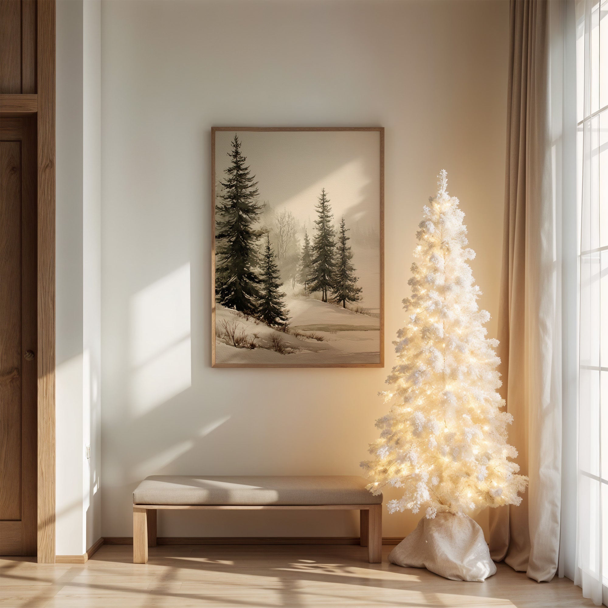 Winter Tales Between Forest And Light