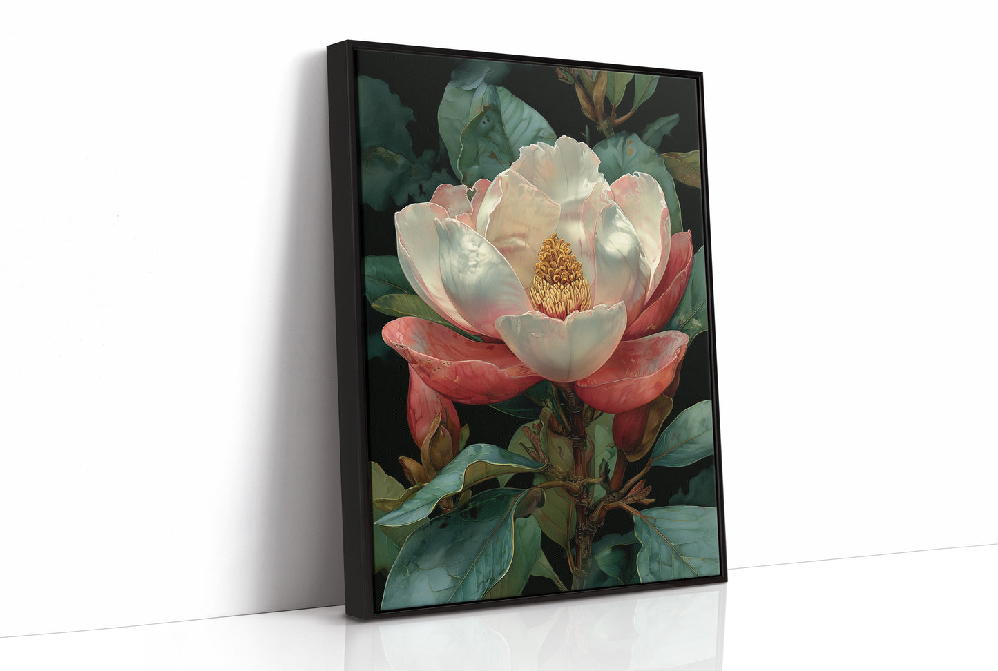The Magnolia Opens Slowly