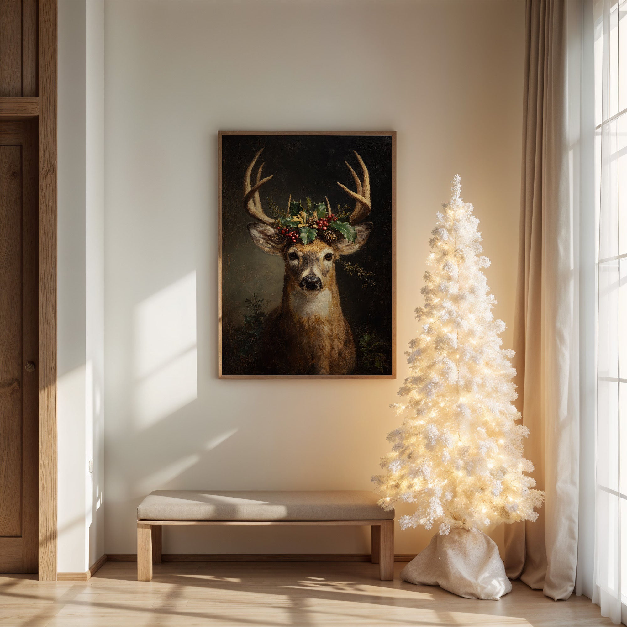 Woodland Prince Bears Winter's Crown