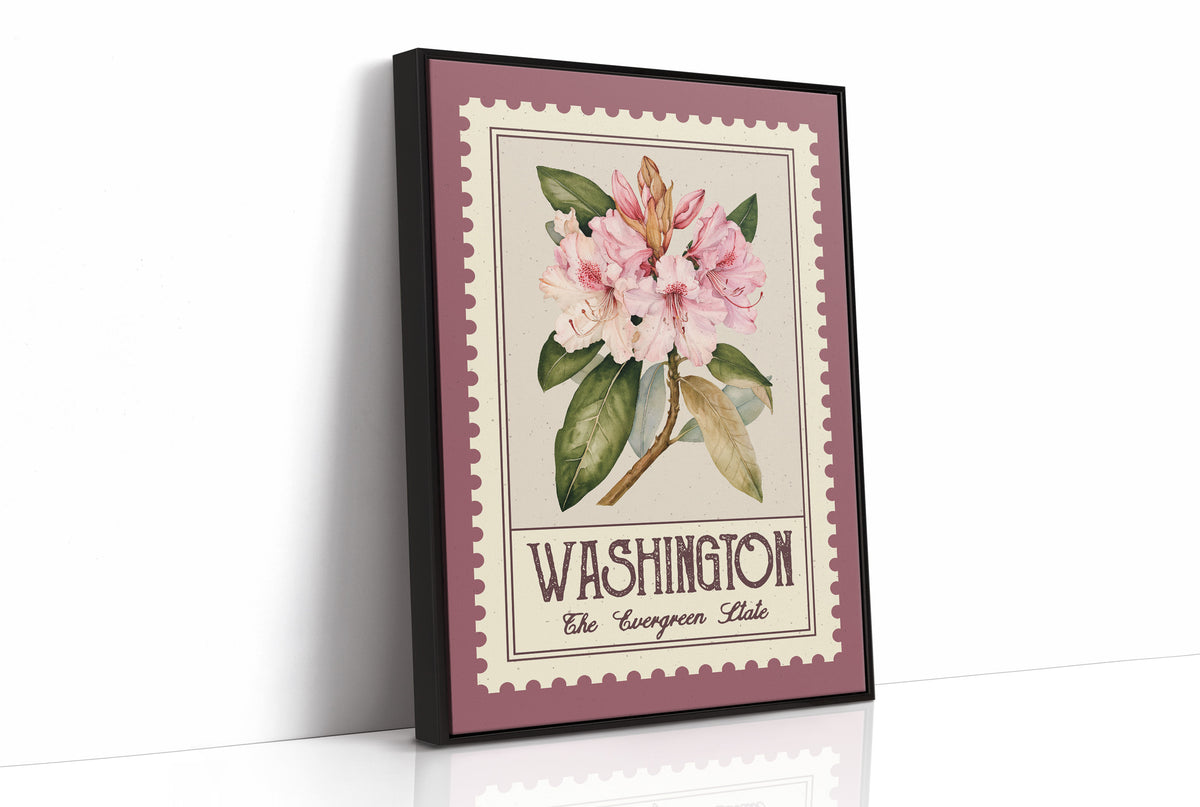 Rhododendron Rains Pink on Evergreen