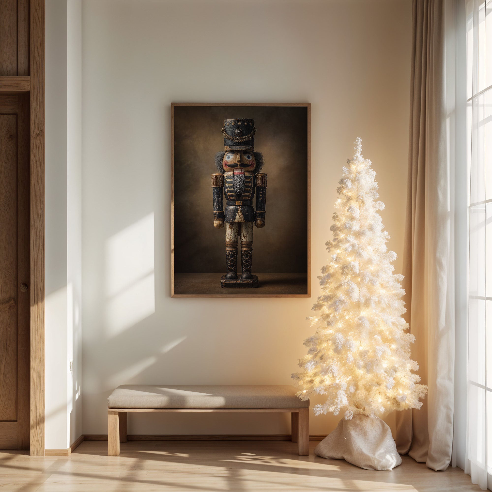 Noble Nutcracker Keeps Winter's Watch