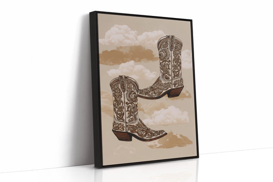 Boots Tell Tales Of Prairie Wind