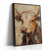 Rustic Longhorn with Painted Soul