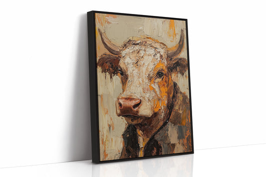 Rustic Longhorn with Painted Soul