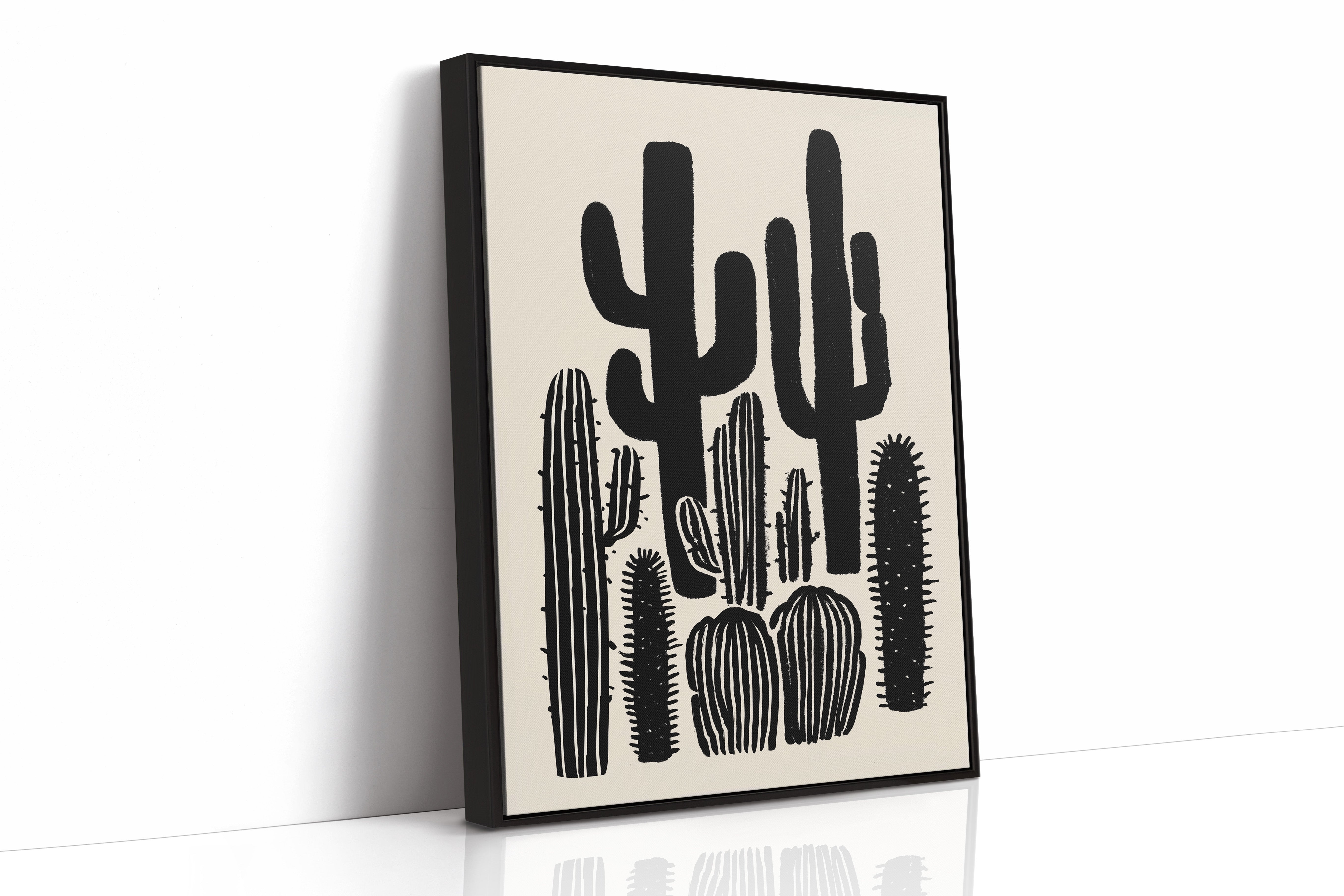 Desert Giants Dance In Moonlight
