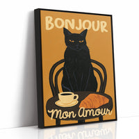 Bonjour from a Deeply Unimpressed Cat