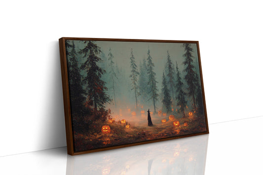 Misty Forest Lantern's Gaze