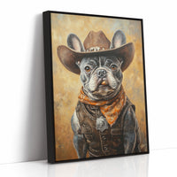 Sheriff Bulldog with a Badge and Attitude