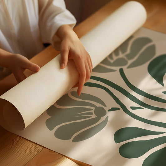 Tulips Dance In Sage Symmetry