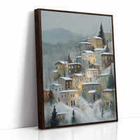 Hillside Haven in Winter's Embrace