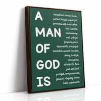 A Man of God Is (Forest Green)