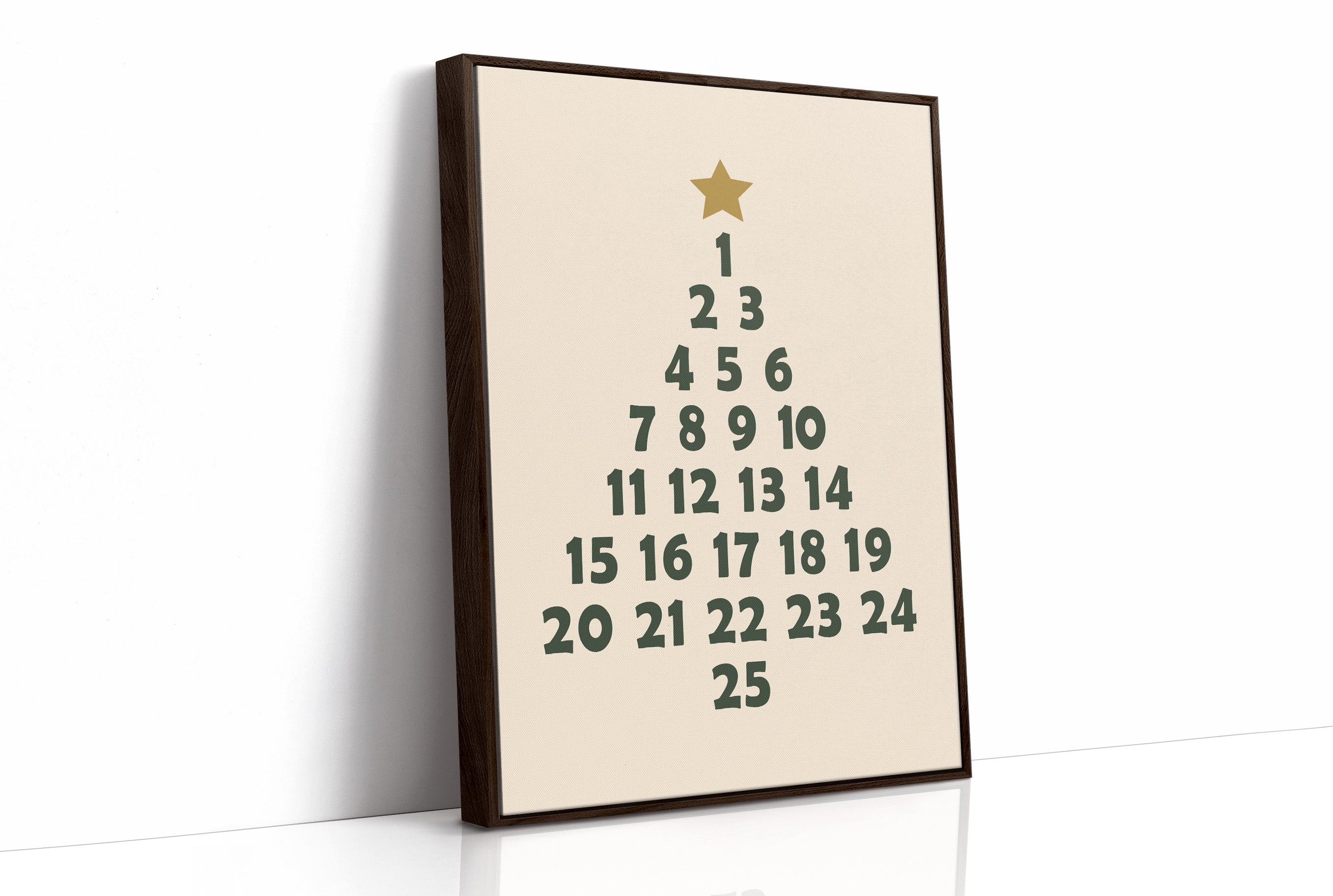 December Days Form Evergreen Countdown