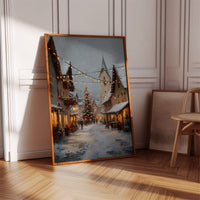Twinkling Lights and Frosted Streets