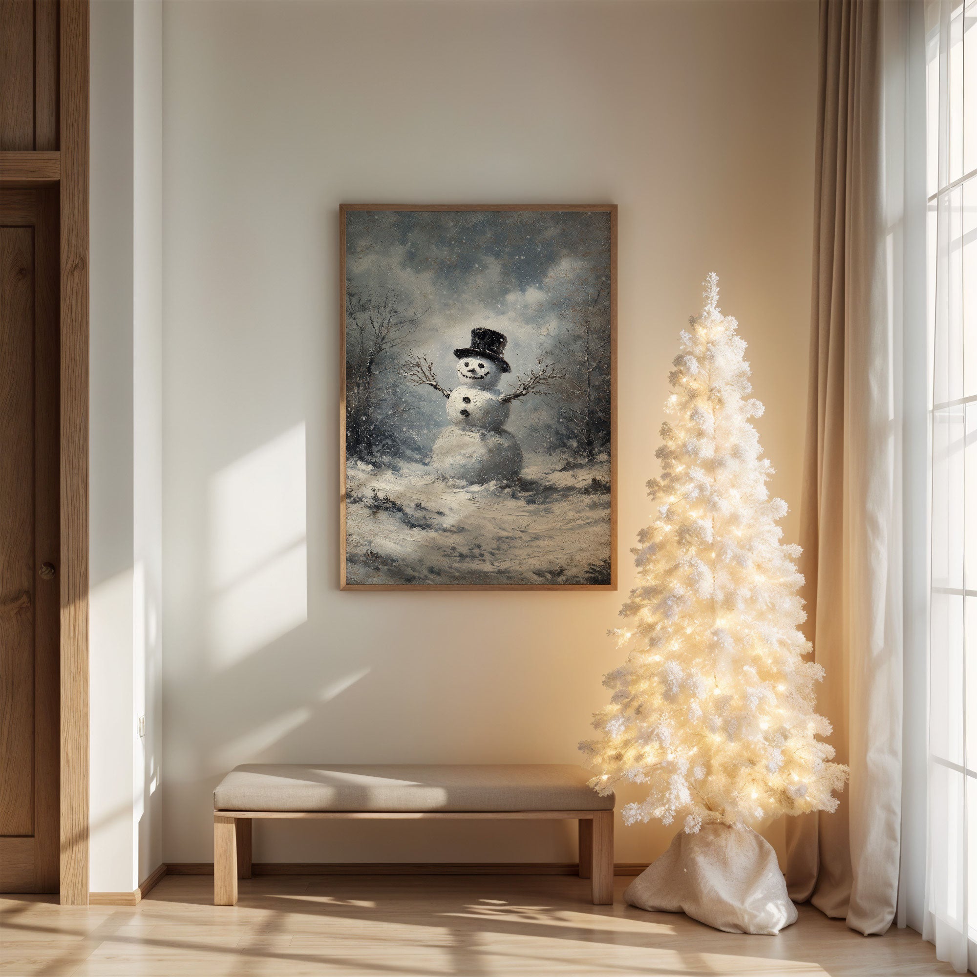 Winter Tales In Old Prague Square