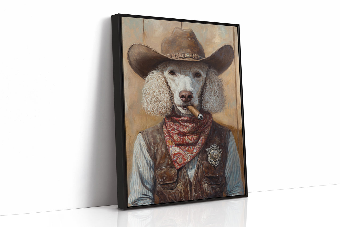 High Noon Poodle Sheriff