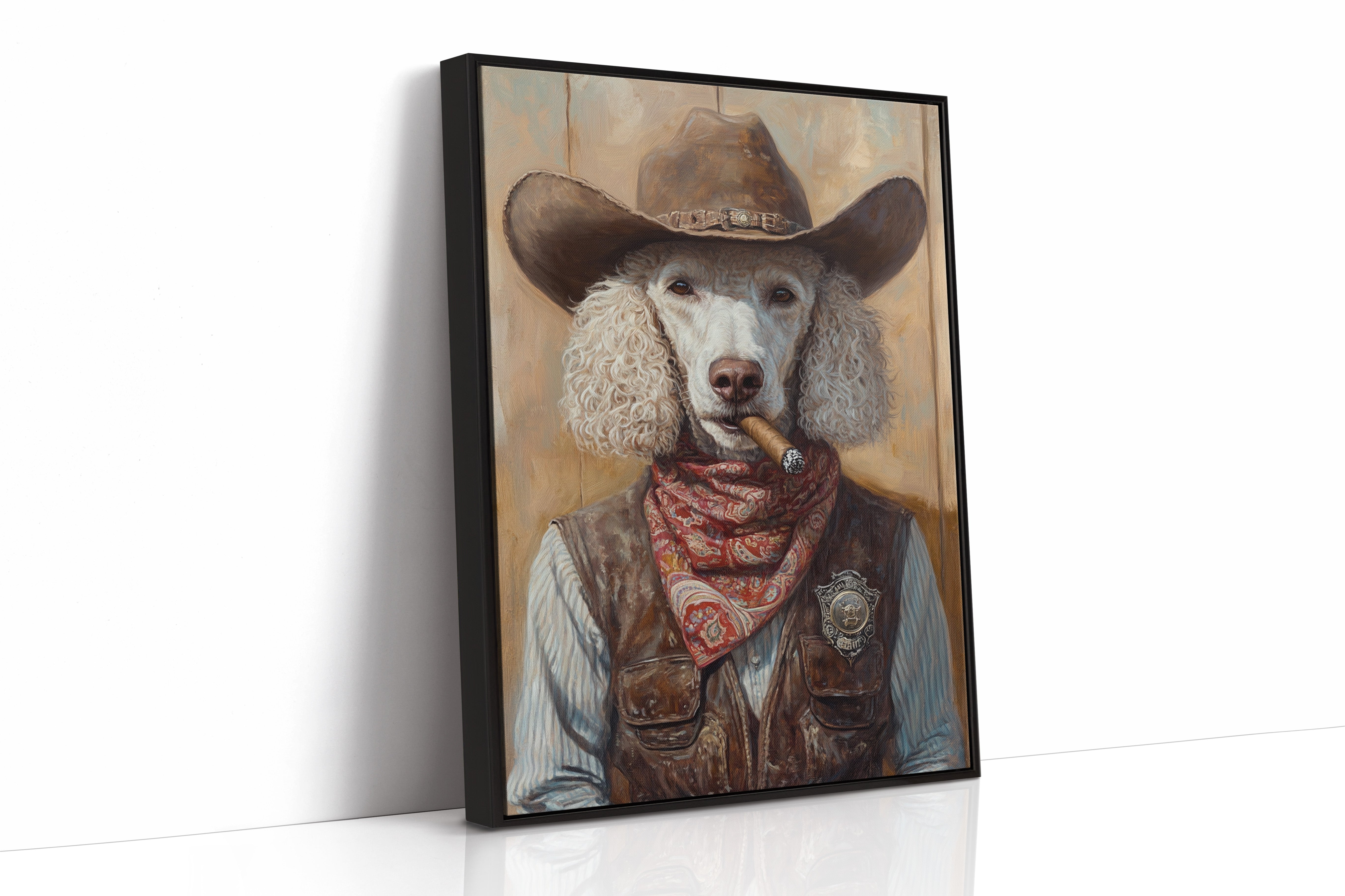 High Noon Poodle Sheriff