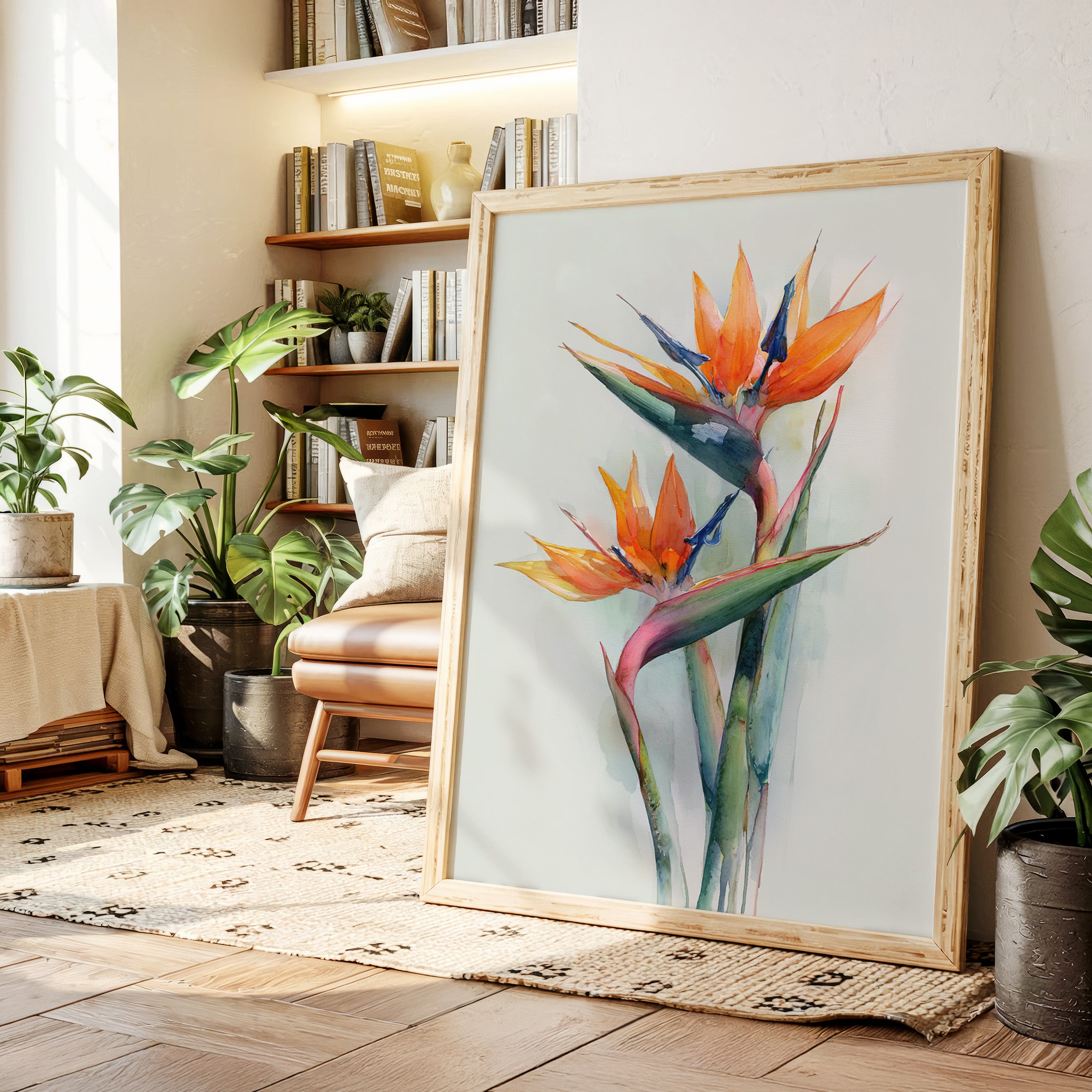 A Dance of Tropical Flames