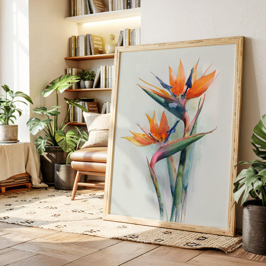 A Dance of Tropical Flames