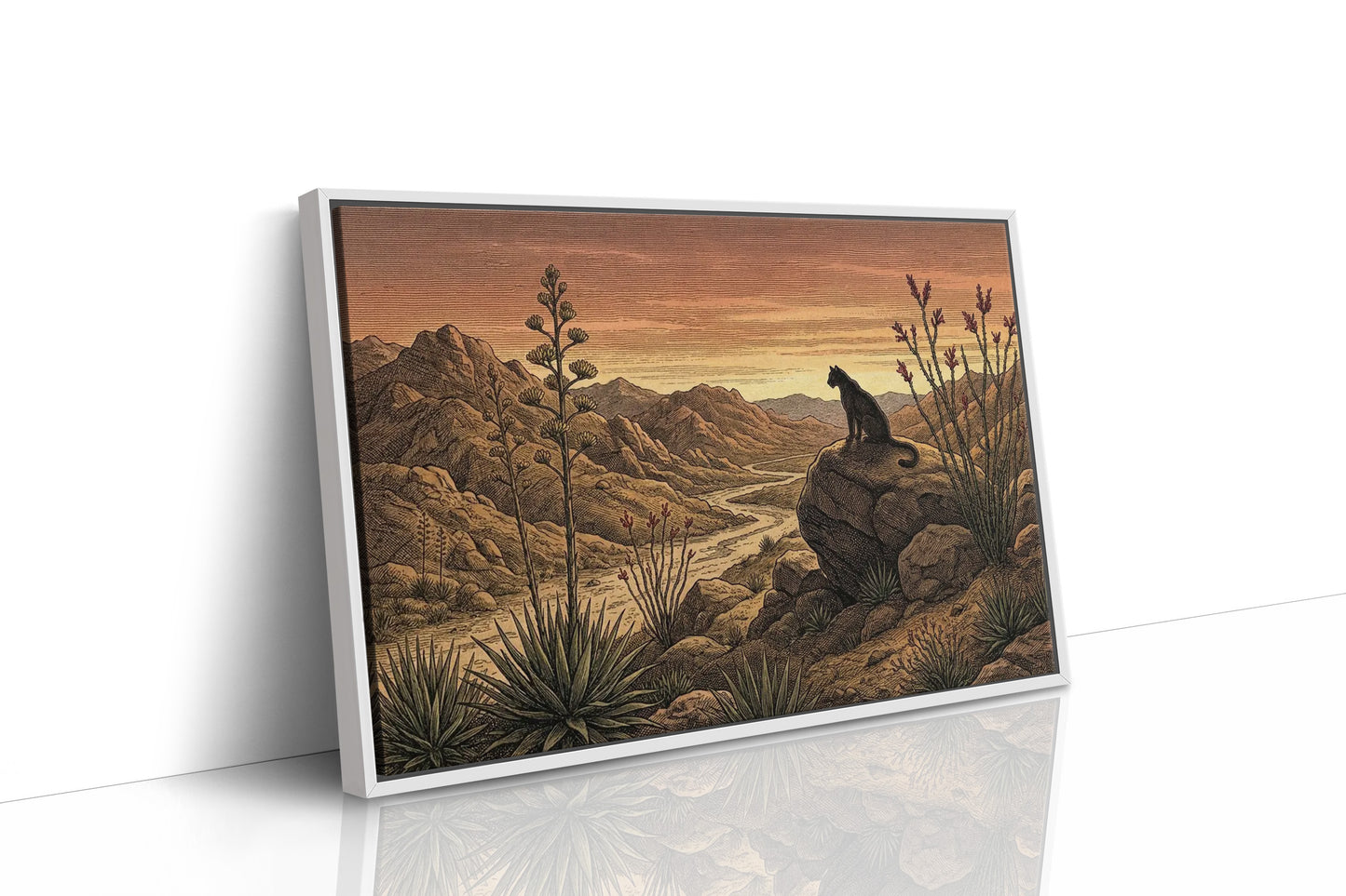 Mountain Lion at Dusk