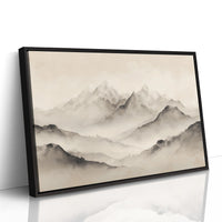 Mountains Rest In Morning Mist