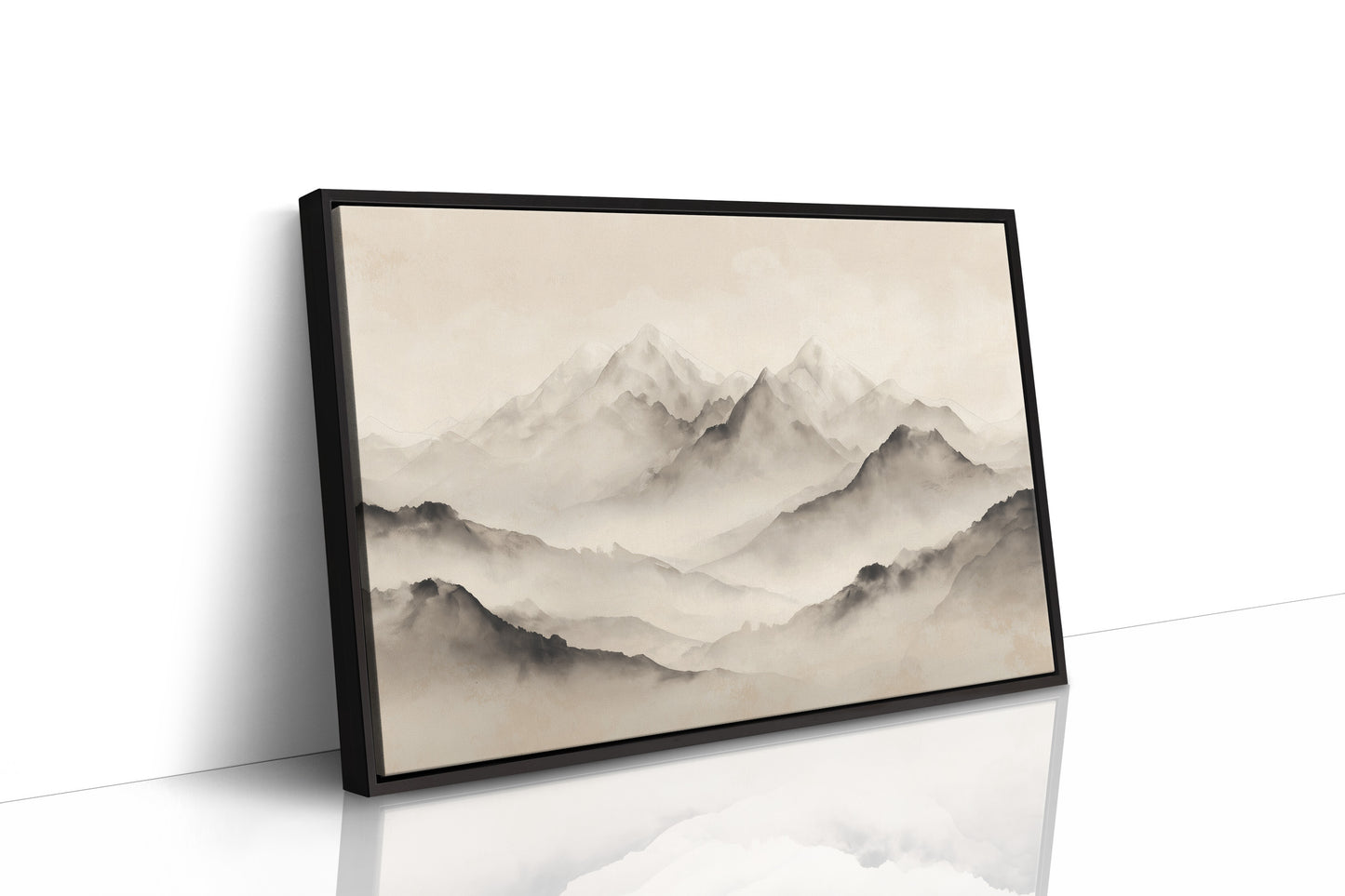 Mountains Rest In Morning Mist