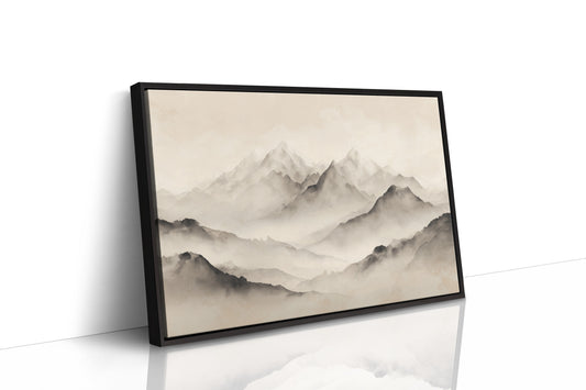 Mountains Rest In Morning Mist