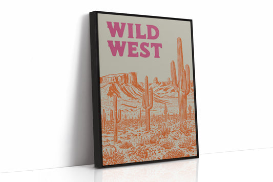 Saguaros Dance Under Magenta Skies