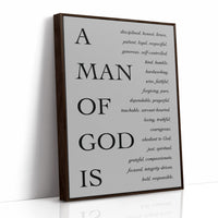 A Man of God Is (Classic Serif)